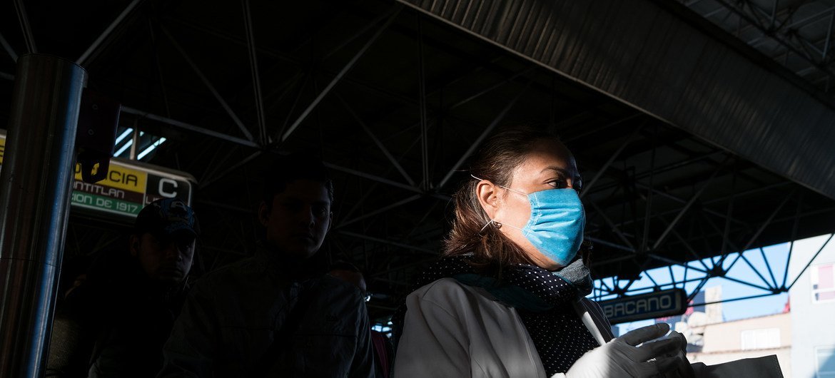 La Ciudad de México, en medio de la pandemia de coronavirus.