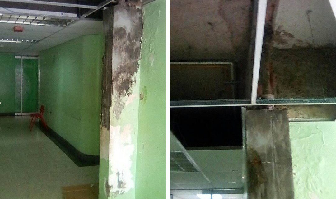 Desbordamiento de aguas negras en el JM de los Ríos provoca suspensión de diálisis