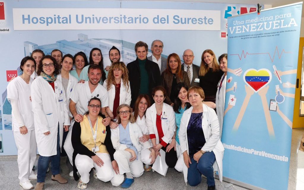 Hospital Sureste de Madrid dona 24 camas para población en Venezuela