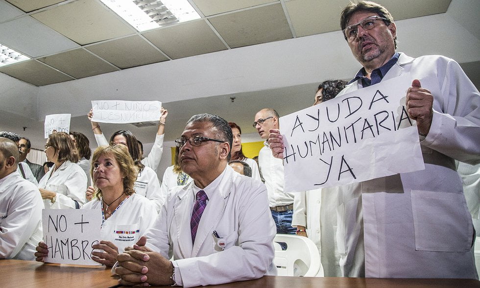 Médicos rechazan la constituyente y exigen ayuda humanitaria para Venezuela