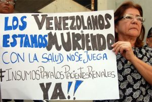 Los pacientes renales en Venezuela están condenados a la enfermedad