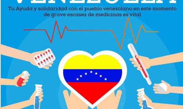 Ayúdanos desde Madrid a recolectar medicamentos e insumos para los venezolanos